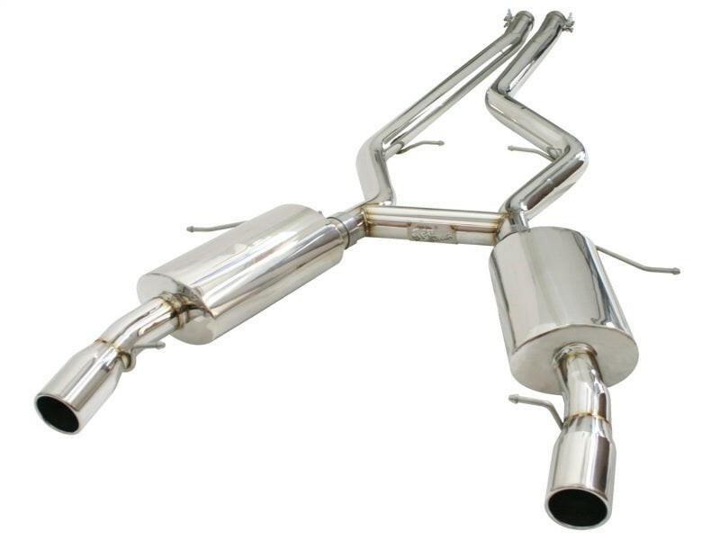 aFe MACHForce XP Exhausts Cat-Back SS-304 EXH CB BMW 335i (E90/92 Only) 07-09 L6-3.0L (tt) SS-304 Catback aFe
