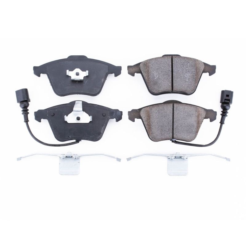Power Stop 09-11 Volkswagen CC Front Z17 Evolution Ceramic Brake Pads w/Hardware Brake Pads - OE PowerStop
