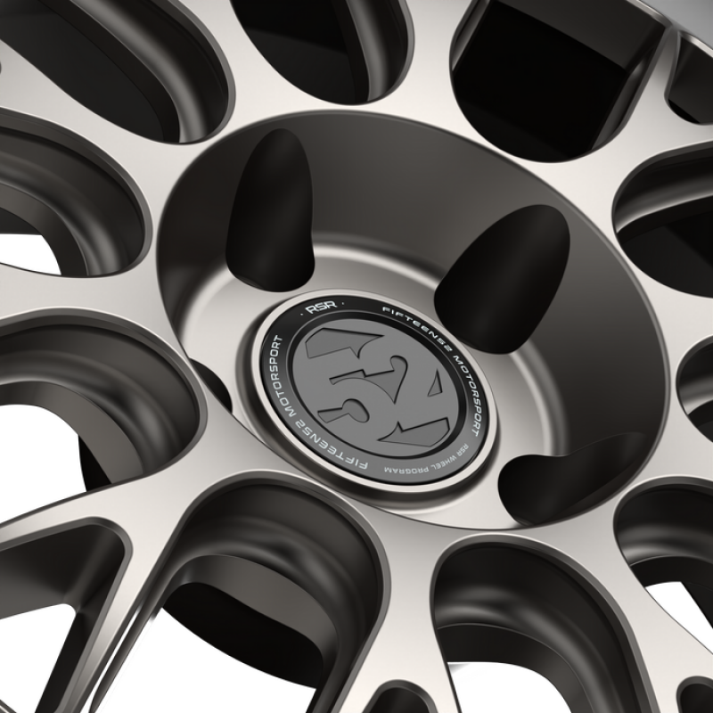 fifteen52 Holeshot RSR 19x8.5 5x108 42mm ET 63.4mm Center Bore Magnesium Grey w/ Gloss Lip Wheels - Cast fifteen52