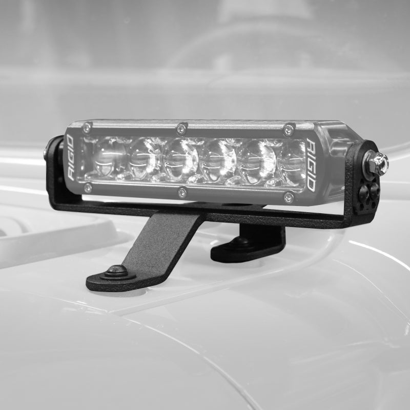 Go Rhino 18-20 Jeep Wrangler JL/JLU/Gladiator JT Light Mount - Two 6in Single Tow Light Mounts Go Rhino
