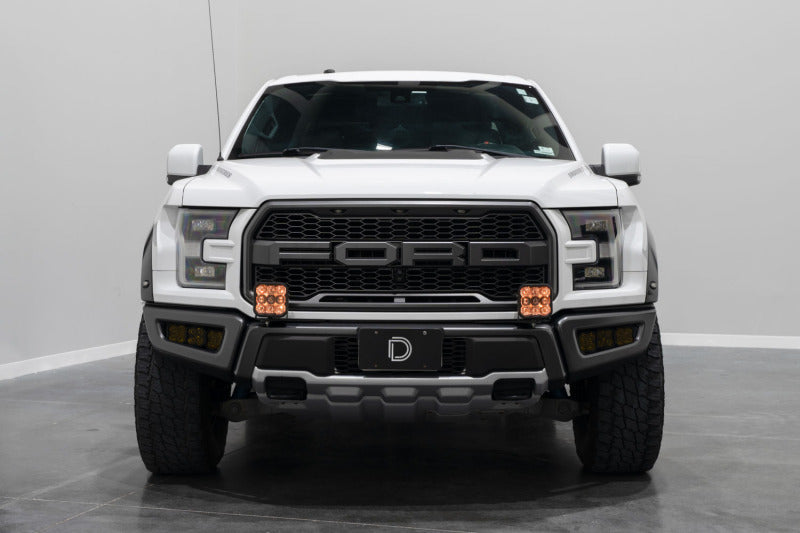 Diode Dynamics 17-20 Ford Raptor SS5 Bumper LED Pod Light Kit Sport - White Driving Light Bars & Cubes Diode Dynamics