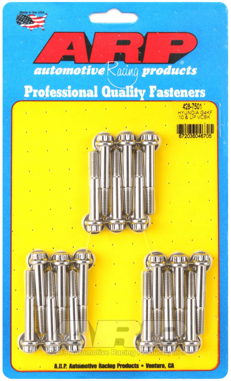 ARP Hyundai Genesis G4KF 2L 2010+ Valve Cover Bolt Kit Hardware Kits - Other ARP