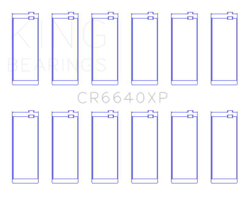 King Engine Bearings BMW M20/M50 2.0L/2.5L/2.7L Performance Rod Bearing Set - Size STD Bearings King Engine Bearings