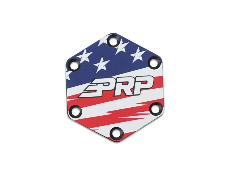 PRP Steering Wheel Center Cap - New Glory Stars and Stripes Steering Wheel Hubs PRP Seats