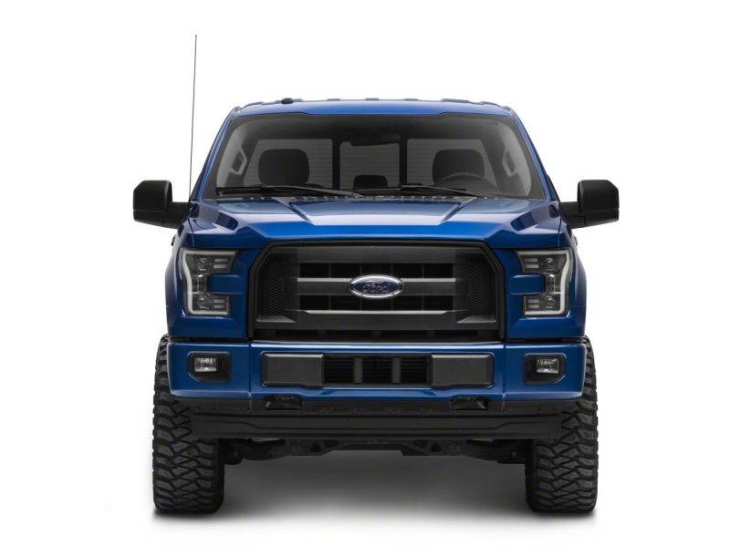 Raxiom 15-17 Ford F-150 G3 Projector Headlights w/ LED Accent- Black Housing (Clear Lens) Headlights Raxiom