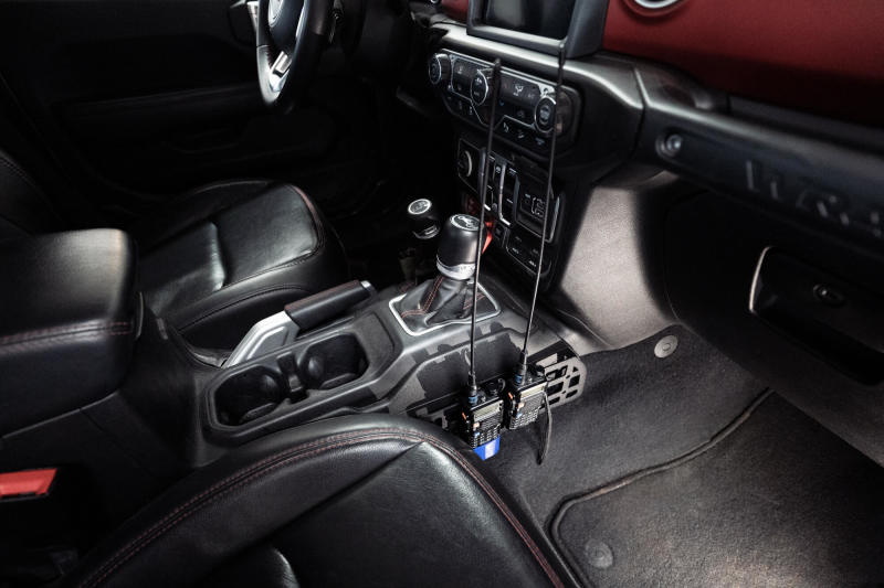 DV8 Offroad 18-23 Jeep Wrangler Center Console Molle Panels Exterior Trim DV8 Offroad