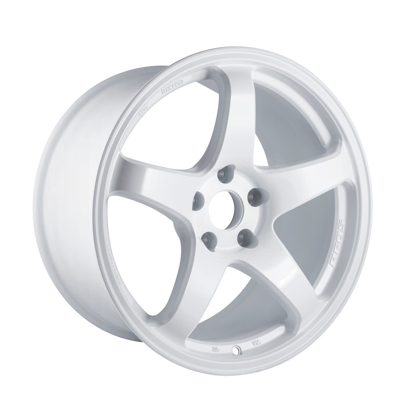 Enkei PF05 17x9 5x100 40mm Offset 75mm Bore White Pearl Wheel Wheels - Cast Enkei