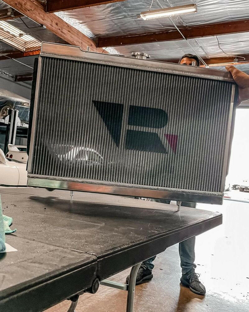 CSF R32 Nissan Skyline GT-R / GT-S Full Billet Aluminum High-Performance Radiator - Raw Finish Radiators CSF