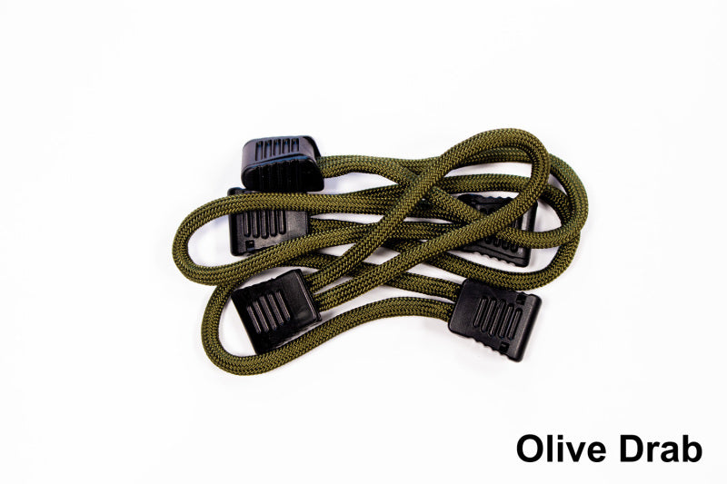 Fishbone Offroad Paracord Zipper Pulls 5 Pcs Olive Drab Doors Fishbone Offroad