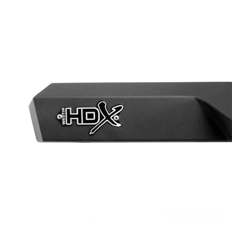 Westin 18-20 Jeep Wrangler JL 2DR HDX Drop Nerf Step Bars - Textured Black Nerf Bars Westin