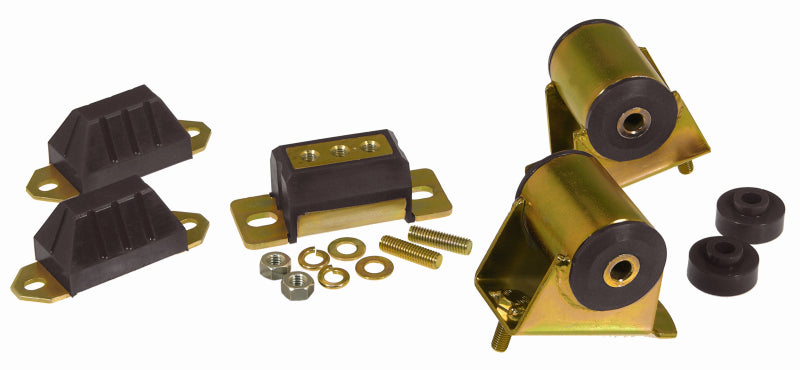 Prothane 87-96 Jeep YJ Drivetrain Kit - Black Bushing Kits Prothane