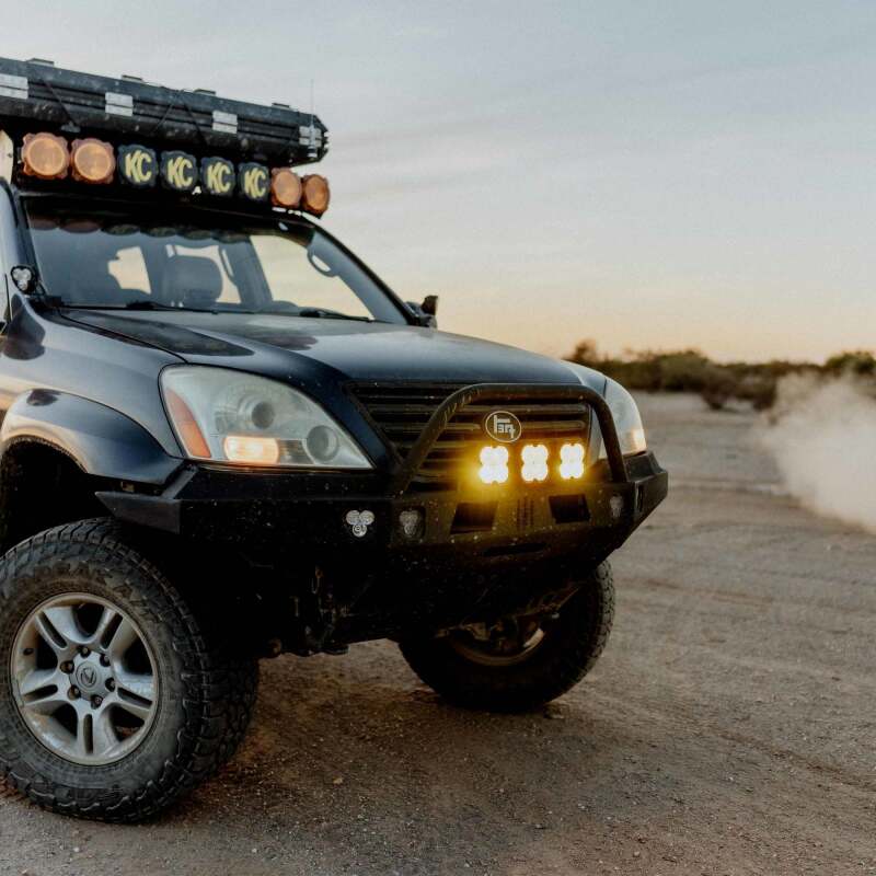 KC HiLiTES FLEX ERA 4 Performance Yellow Spot Beam Lens Light Accessories and Wiring KC HiLiTES