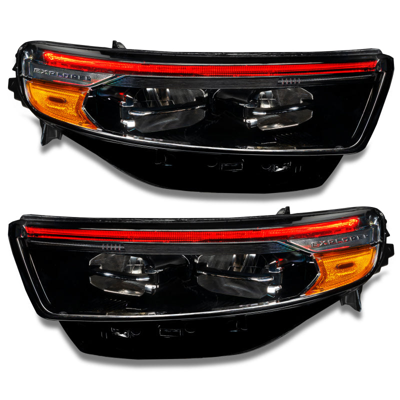 Oracle 20-22 Ford Explorer Dynamic RGB Headlight DRL Kit - ColorSHIFT - w/ RF Controller Headlights ORACLE Lighting