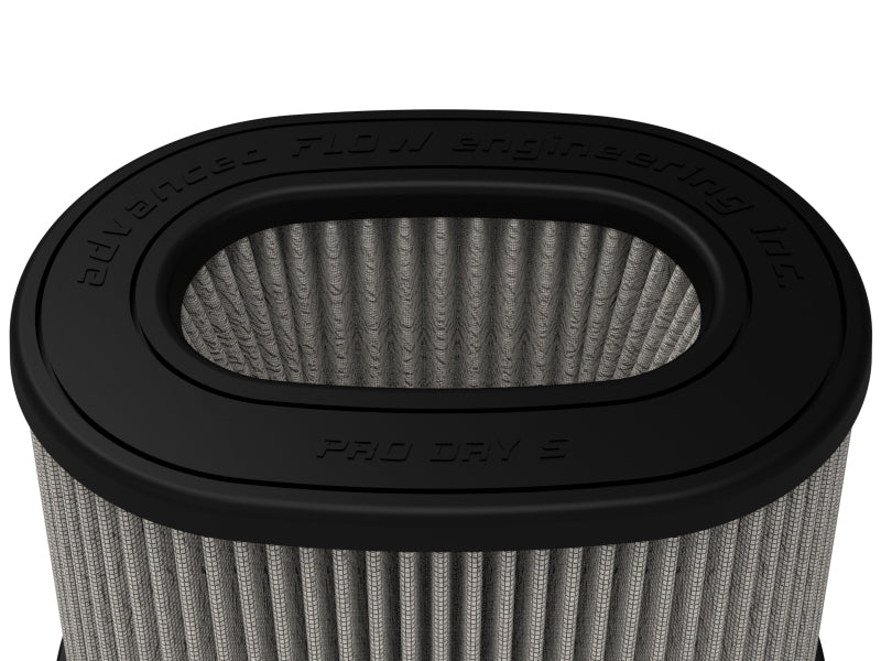 aFe Momentum Pro DRY S Univ Air Filter 6-3/4 x 4-3/4in F x 8-1/4 x 6-1/4in B x 7-1/4 x 5in T x 6in H Air Filters - Universal Fit aFe