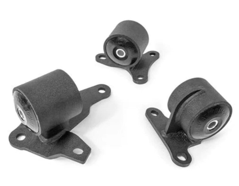 Innovative 90-93 Accord H/F Series Black Steel Mounts 95A Bushings Engine Mounts Innovative Mounts