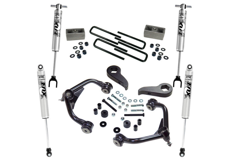 Superlift 11-19 Chevy Silverado 2500HD - 3in Lift Kit w/ Fox 2.0 Series Shocks Lift Kits Superlift