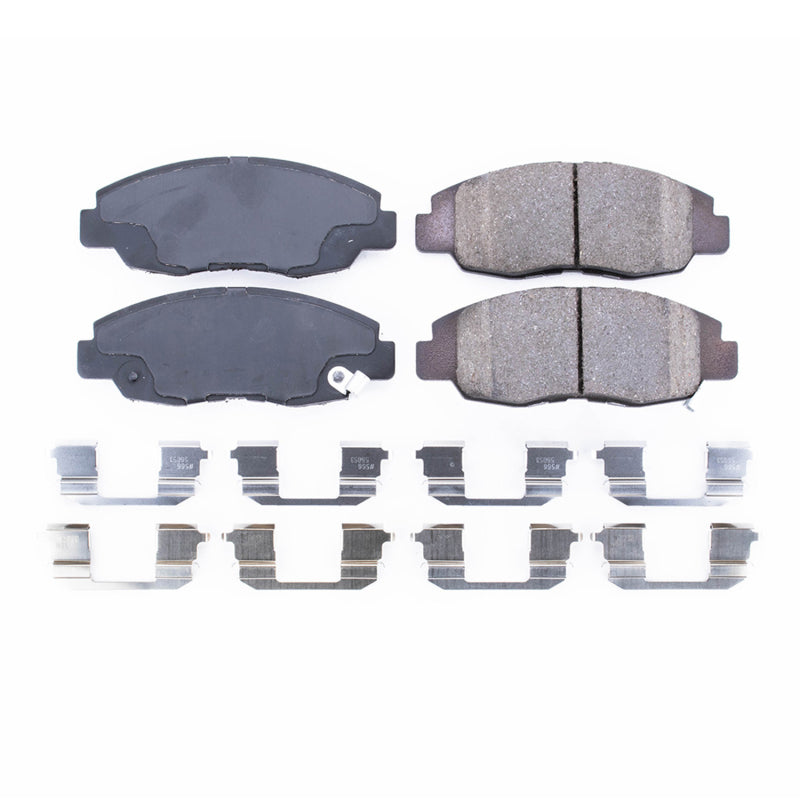 Power Stop 97-99 Acura CL Front Z17 Evolution Ceramic Brake Pads w/Hardware Brake Pads - OE PowerStop
