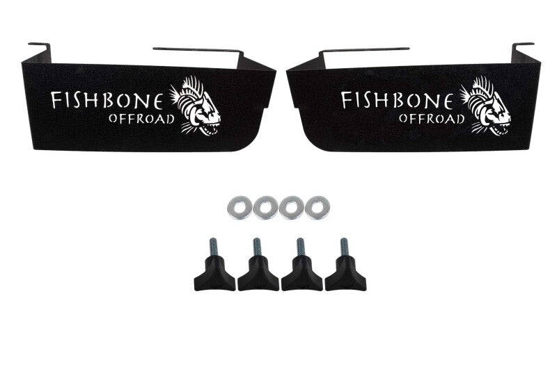 Fishbone Offroad 97-06 Jeep Wrangler TJ Wheel Well Storage Bins Storage Racks Fishbone Offroad