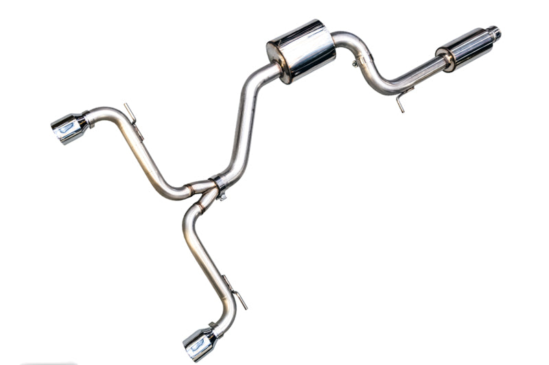 AWE Tuning VW MK7 GTI Touring Edition Exhaust - Chrome Silver Tips Catback AWE Tuning