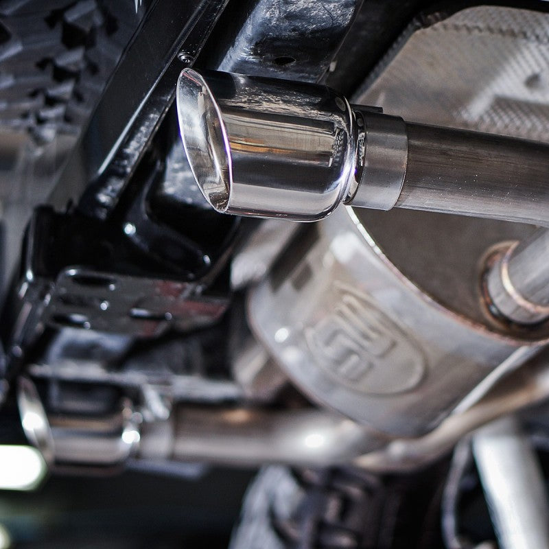Stainless Works 2007-17 Jeep Wrangler Axleback Exhaust Catback Stainless Works