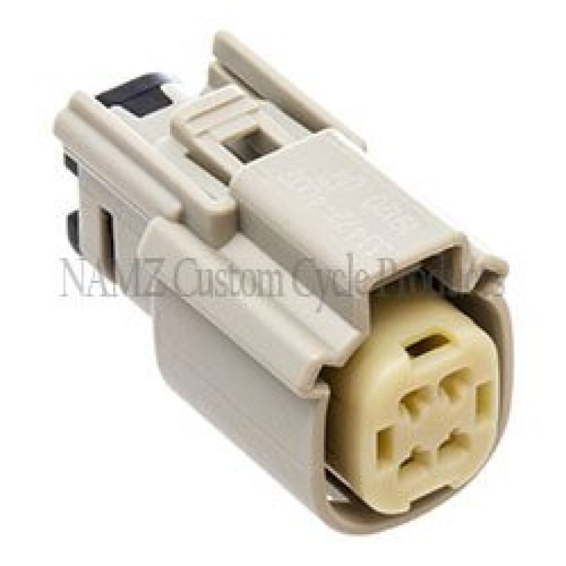 NAMZ 07-23 V-Twin Molex MX-150 4-Position Female Connector - Gray (HD 72444-07GY) Wiring Connectors NAMZ