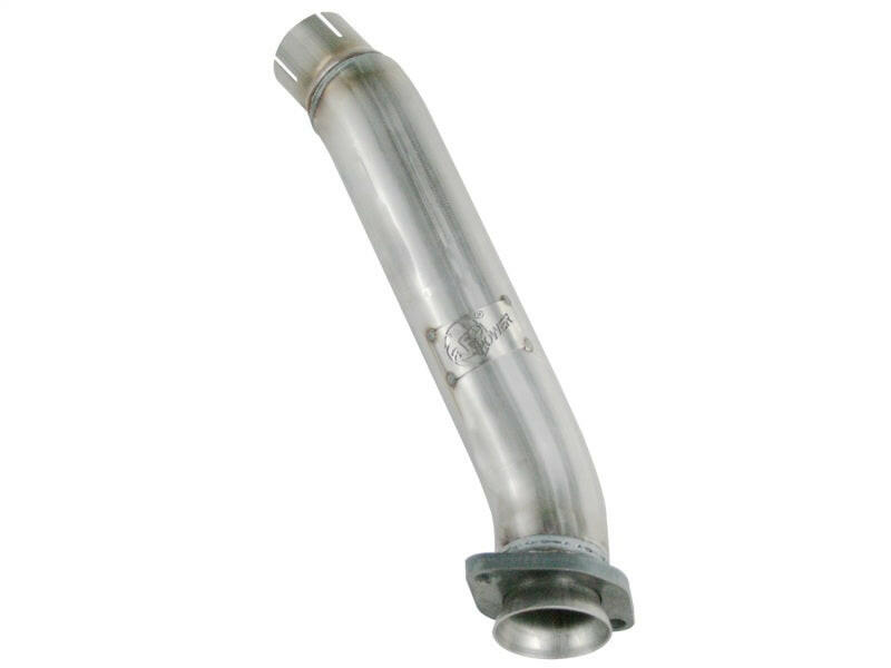 aFe Power Twisted Steel Loop Delete D/P Aluminized Steel 12-18 Jeep Wrangler (JK) V6 3.6L Downpipes aFe