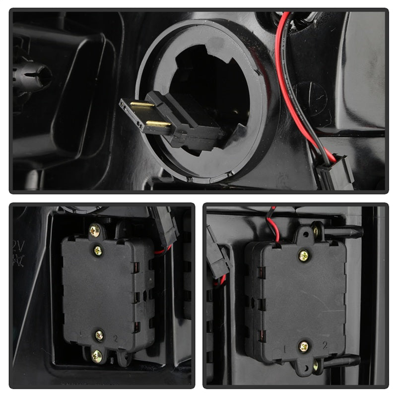 Spyder Dodge Ram 09-18 LED Tail Lights - All Black ALT-YD-DRAM09V2-LED-BKV2 (Incandescent Only) Tail Lights SPYDER