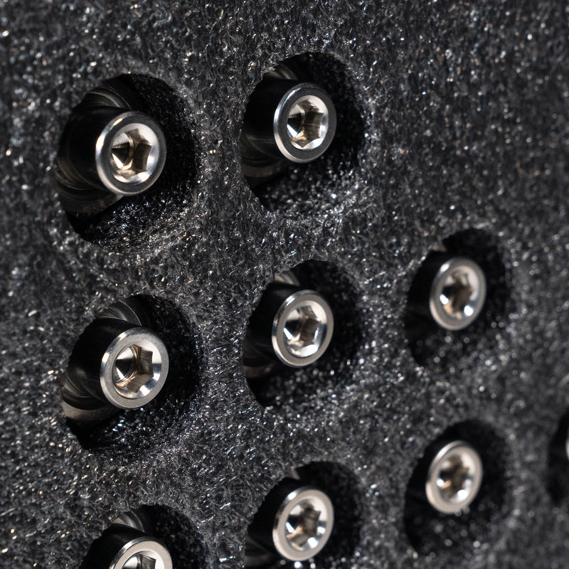 Wheel Mate Titanium Wheel Stud Conversion (Raw Ti) - M14x1.25 to M14x1.5 - 74mm - 60deg Lug Nut Wheel Studs Wheel Mate