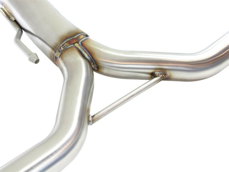 aFe Takeda Exhaust 304SS Dual Cat-Back w/ Polished Tips 13-17 Honda Accord LX/EX/EX-L Sedan L4 2.4L Catback aFe