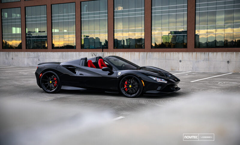 Vossen x Novitec NF10 21x9in - 5x114.3 BP - ET35 - Gloss Black Ferrari 488 / F8 Front Wheel Wheels - Forged Vossen