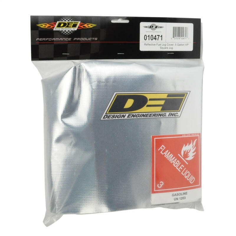 DEI Reflective Fuel Jug Cover 5 Gallon Plastic (VP) Square Heat Shields DEI