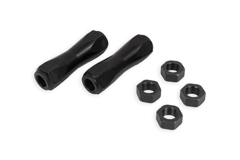 BMR 70-81 Chevrolet Camaro / Pontiac Firebird Tie Rod Sleeves 11/16in Thread - Black Anodized Tie Rods BMR Suspension