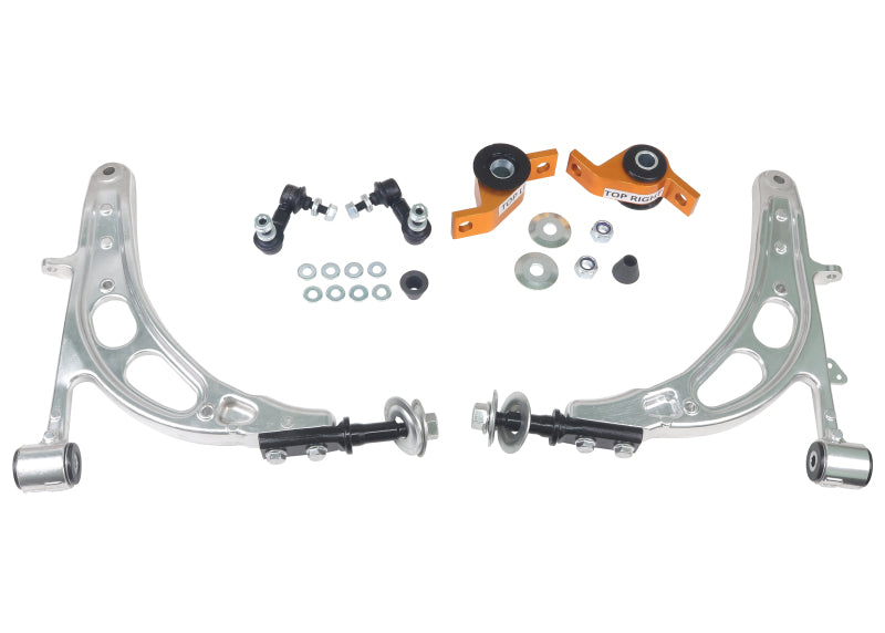 Whiteline 93-07 Subarau Impreza Front Lower Street Performance Alloy Control Arm Kit Control Arms Whiteline