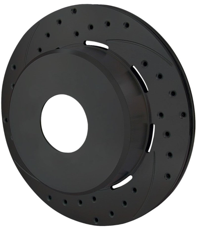 Wilwood Rotor-1.91in Offset-SRP-BLK-Drill-RH 11.00 x .810 -Blank Brake Rotors - 2 Piece Wilwood