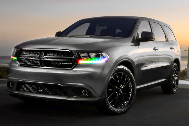 Oracle 16-20 Dodge Durango Dynamic RGB Headlight DRL Upgrade Kit - ColorSHIFT - Dynamic Headlights ORACLE Lighting
