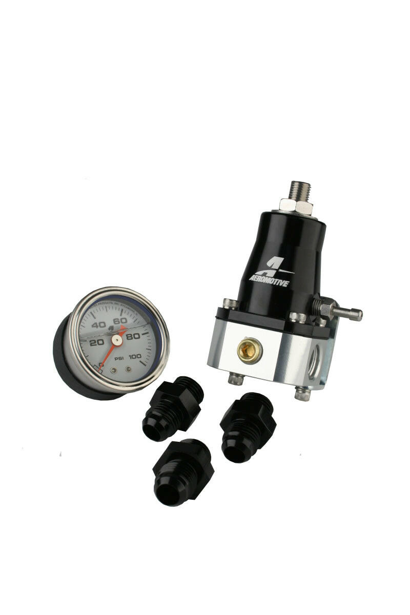 Aeromotive Regulator and Fitting Kit Fuel Pressure Regulators Aeromotive