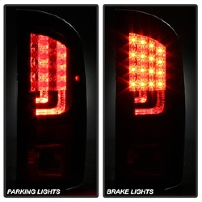 Spyder Dodge Ram 02-06 1500 Version 2 LED Tail Light - Black ALT-YD-DRAM02V2-LED-BK Tail Lights SPYDER