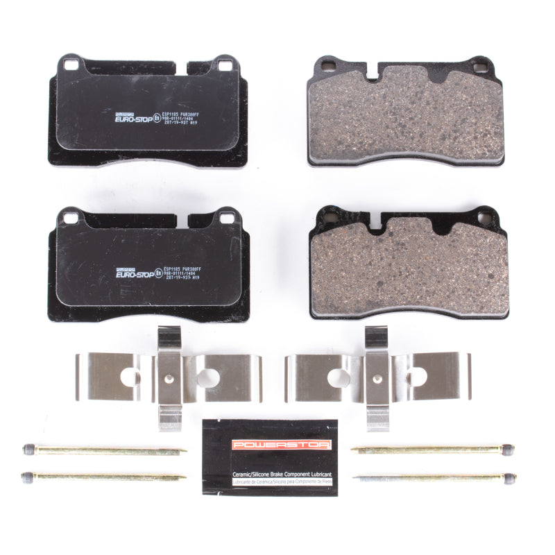 Power Stop 07-17 Volkswagen Touareg Euro-Stop ECE-R90 Front Brake Pads Brake Pads - OE PowerStop