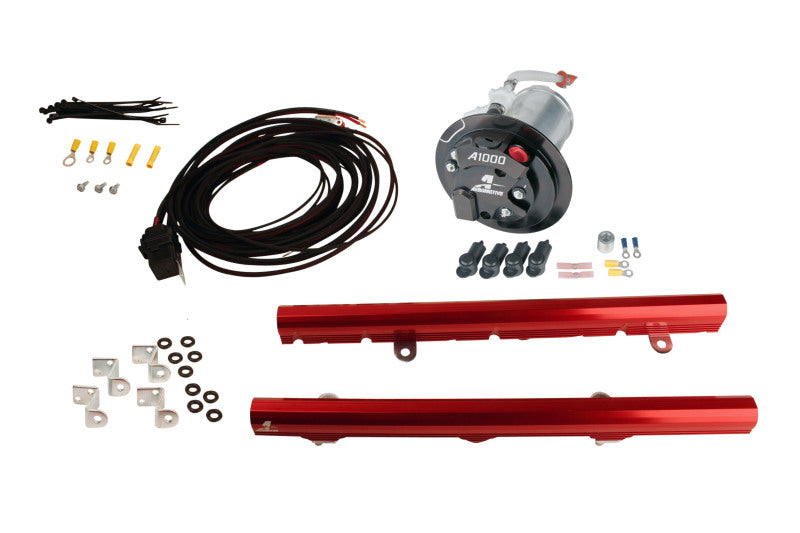 Aeromotive 10-11 Camaro Fuel System - A1000/LS3 Rails/Wire Kit/Fittings Fuel Systems Aeromotive