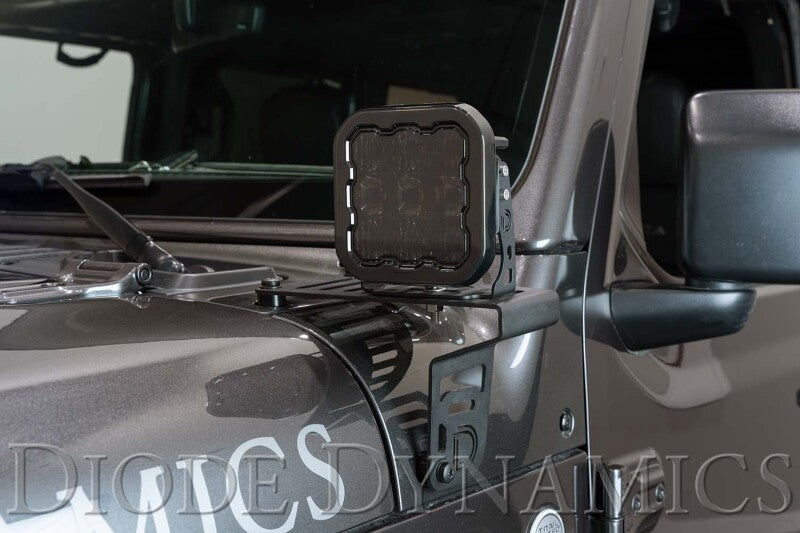 Diode Dynamics SS5 LED Pod Cover Smoked Light Accessories and Wiring Diode Dynamics