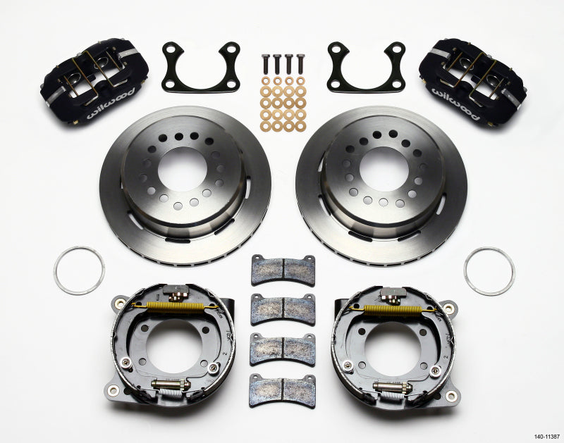 Wilwood Dynapro Low-Profile 11.00in P-Brake Kit Big Ford 2.36in Offset Big Brake Kits Wilwood