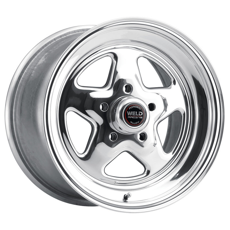 Weld ProStar 15x3.5 / 5x4.5 BP / 1.375in. BS Polished Wheel - Non-Beadlock Wheels - Forged Weld