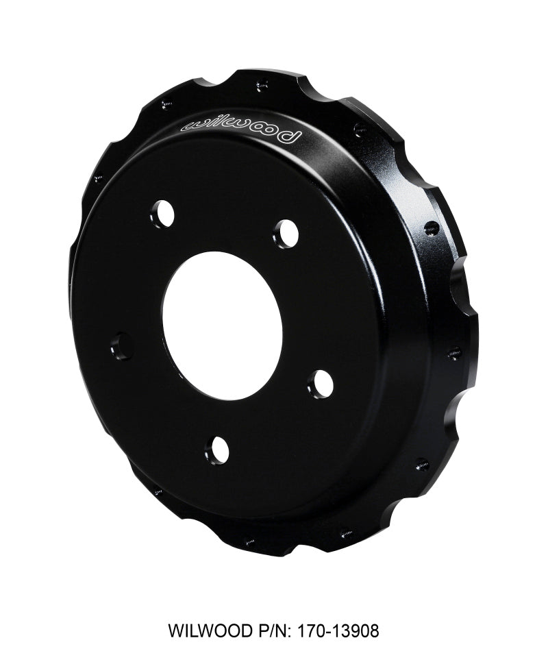 Wilwood Hat-Park Brake 1.32in Offset 5 x 4.75 - 12 on 8.75in Brake Rotors - 2 Piece Wilwood