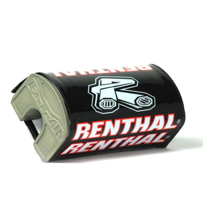 Renthal Fatbar Pad - Black/Red Bar Pads Renthal