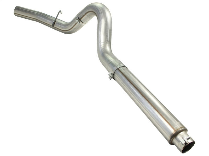aFe MACHForce XP 5in DPF-Back Stainless Steel Exh Sys, No tip, Ford Diesel Trucks 08-10 V8-6.4L DPF Back aFe