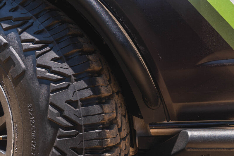 DV8 21-25 Ford Bronco Rear Aluminum Inner Fenders - Black Wheel Well Liners DV8 Offroad