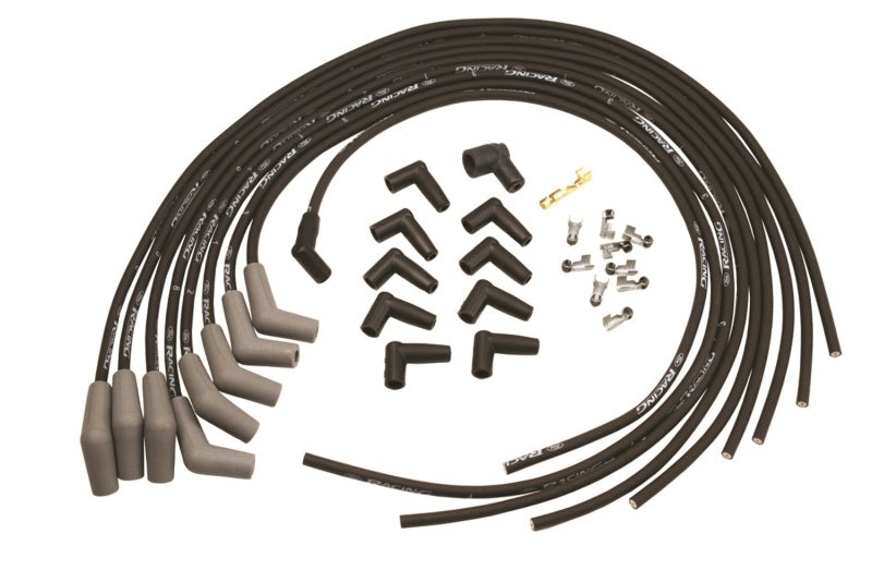 Ford Racing 9mm Spark Plug Wire Sets - Black Spark Plug Wire Sets Ford Racing