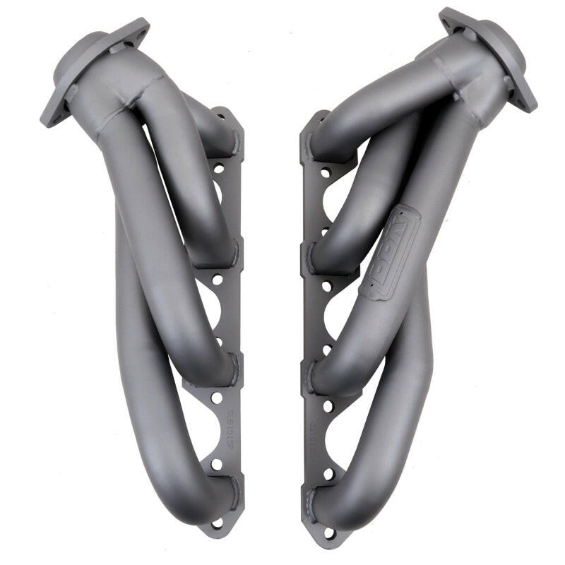 BBK 79-93 Mustang 5.0 Shorty Unequal Length Exhaust Headers - 1-5/8 Titanium Ceramic Headers & Manifolds BBK