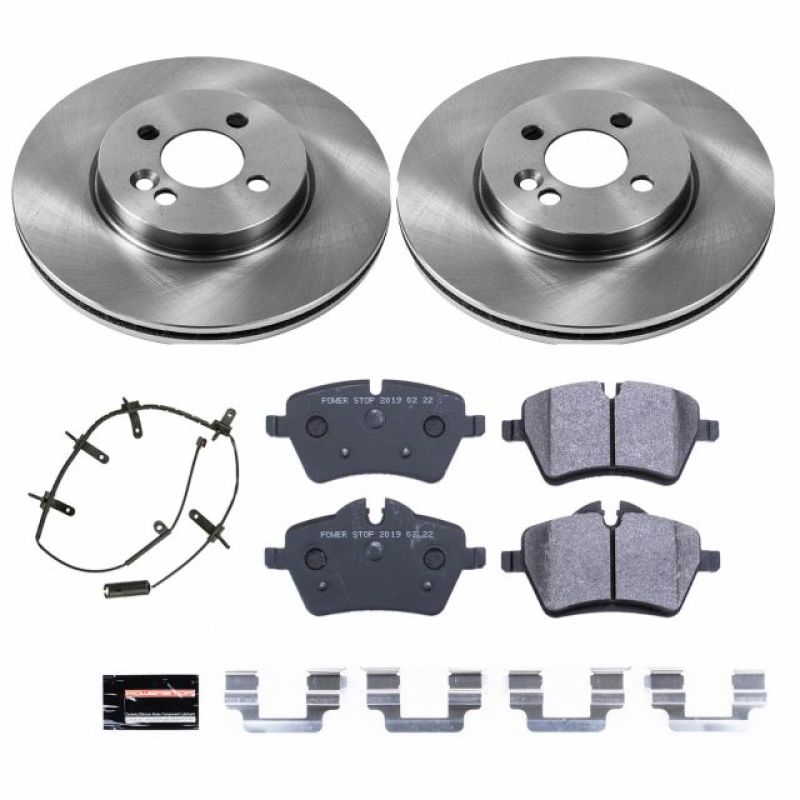 Power Stop 07-08 Mini Cooper Front Track Day SPEC Brake Kit Brake Kits - Performance Blank PowerStop