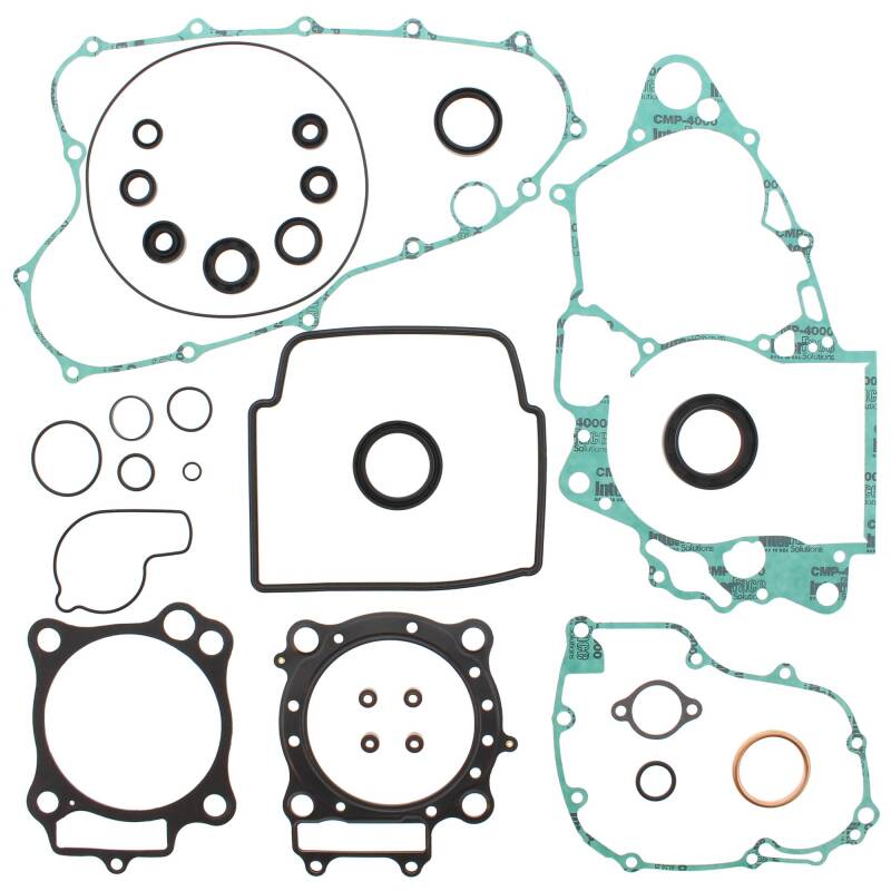 Vertex Gaskets 07-08 Honda CRF450R Complete Gasket Kit w/ Oil Seals Engine Hardware Vertex Pistons